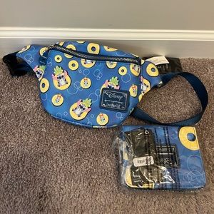Stitch Fanny pack and wallet - Loungefly